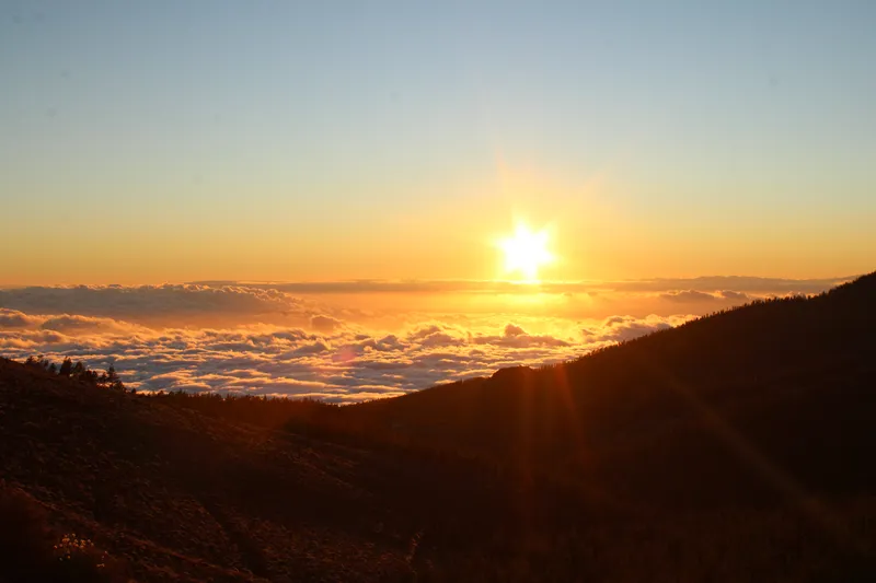 Panoramic view of Tenerife mountain range during quad tour